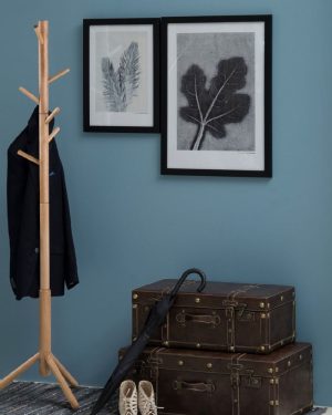 bristow wooden coat hanger stand in oak