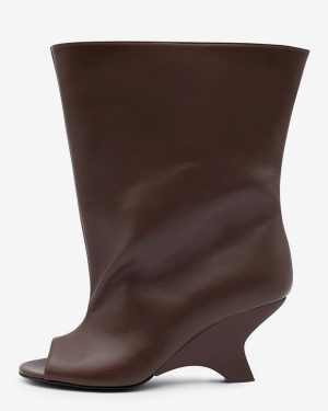 designed wedge heel boots