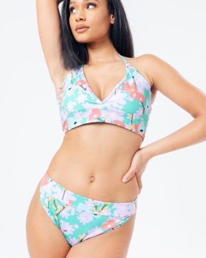 hype ditsy floral women's bikini