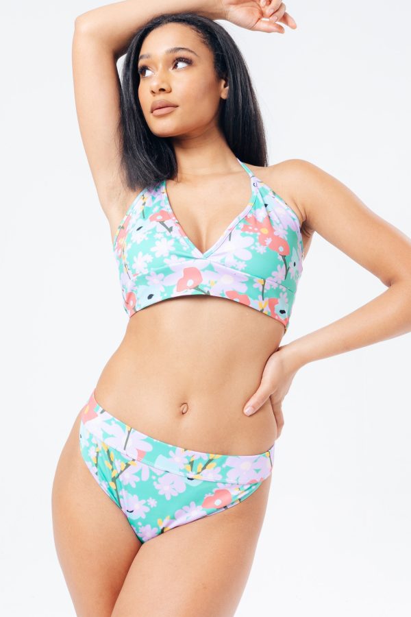 hype ditsy floral women's bikini