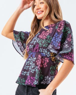 hype gelato daisy women's blouse