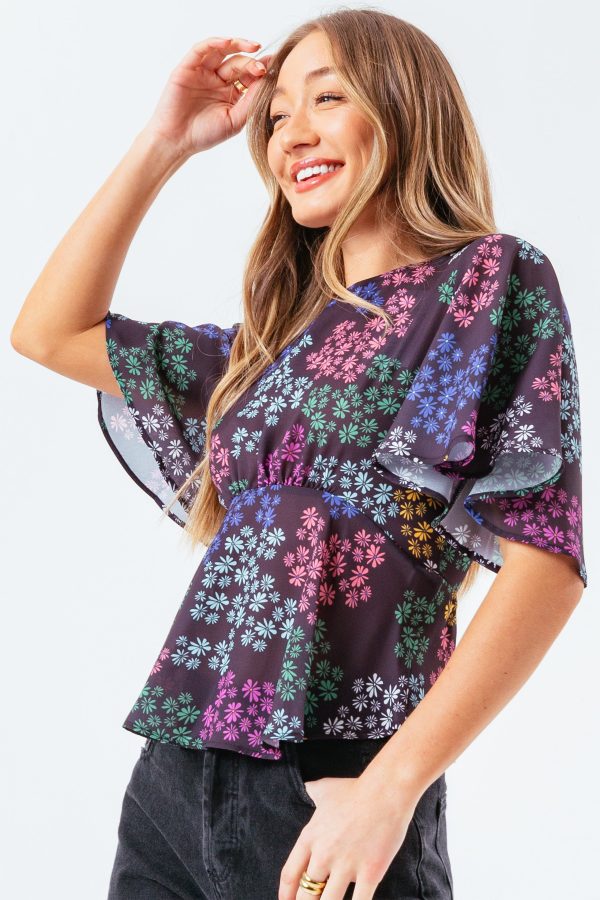 hype gelato daisy women's blouse