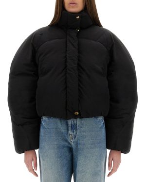 jacquemus the caraco puffer short jacket