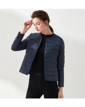 (navy, XL) Ultra Light Duck Down Women Matt Fabric Lightweight Coat Warm Female Windbreaker Parka Women's Down Jackets Plus Coats