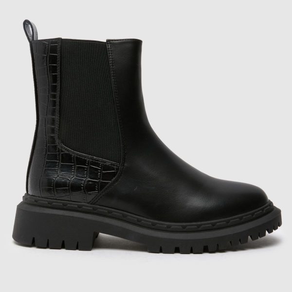 schuh Averi Chelsea Boots in Black