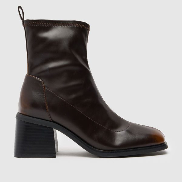 schuh Briony Ankle Boots in Brown