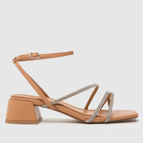 schuh Sander Embellished Sandals in Natural