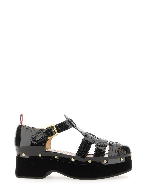 thom browne heeled sandal