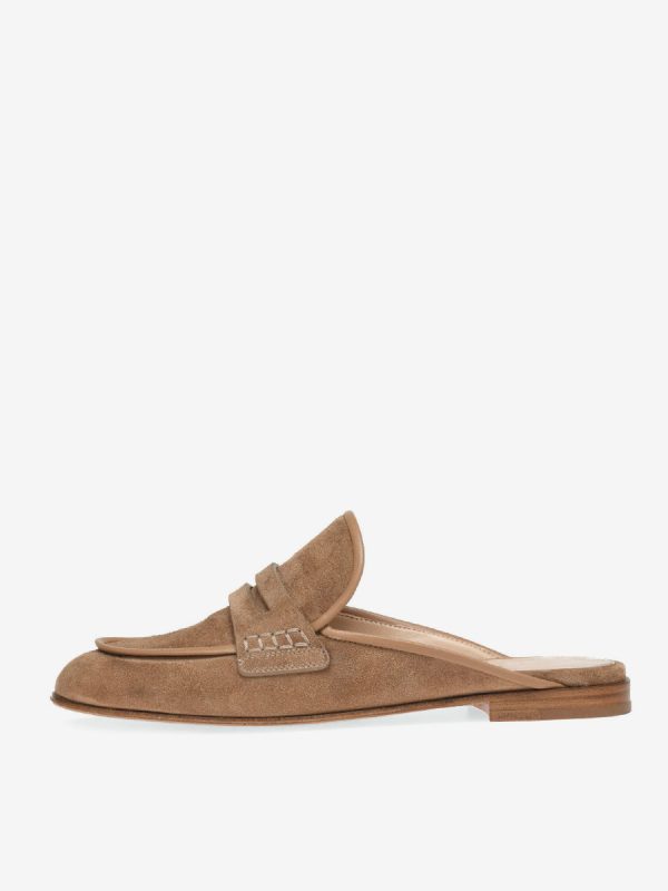 women's backless loafers