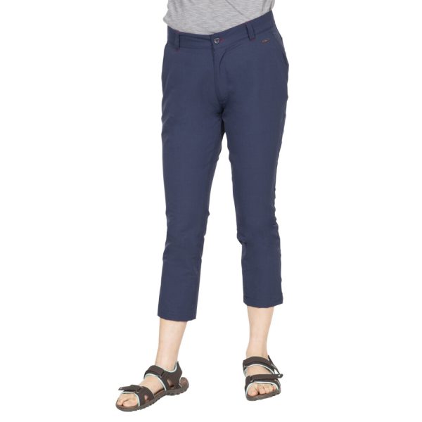 (14 UK, Navy) Trespass Womens/Ladies Zulu Cropped Trousers