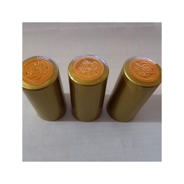 30mm/1.18" Pvc Heat Shrink Wine Bottle Caps, 100pack Bottle Sleeves Top Cover Film Wrap, 3 Colors
