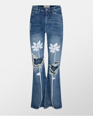 7 For All Mankind Easy Bootcut Jeans - Blue