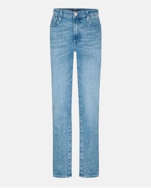 7 For All Mankind High Waist Skinny Jeans - Blue