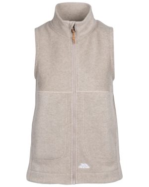 (8, Oatmilk Marl) Trespass Womens Gilets And Bodywarmer - Talkative