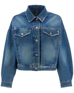 A. P.C. boxy Denim Jacket In C