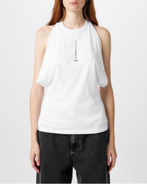 ALEXANDER MCQUEEN Tank Top - White