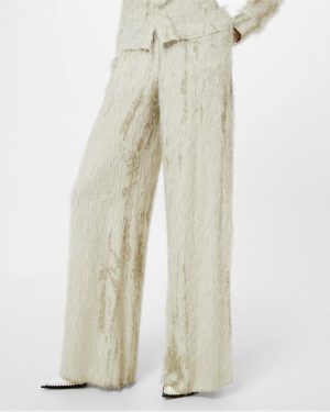 AMIRI Eyelash Tailored Trousers - Beige