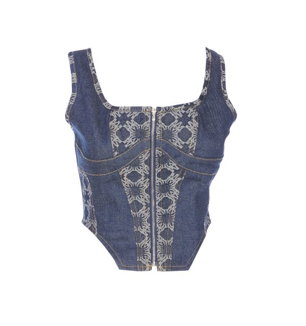AMIRI Ma Quad Corset Top