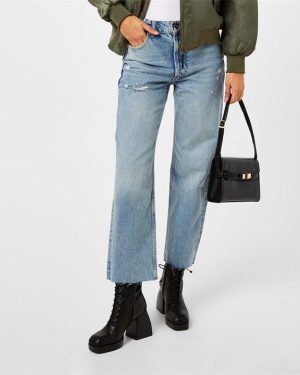 ANINE BING Gavin Jeans Womens - Blue