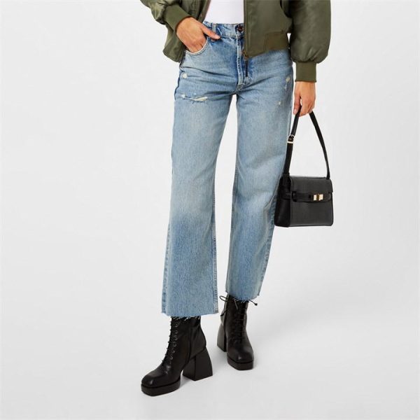 ANINE BING Gavin Jeans Womens - Blue
