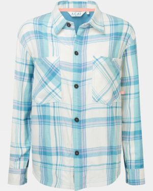 Acai Womens Granola Shirt - Mid Green