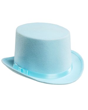 Adult Blue Tuxedo Top Hat