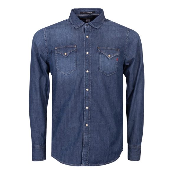 Aged Eco Denim Shirt