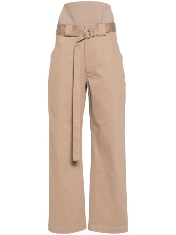 Alaïa Cotton Cargo Trousers