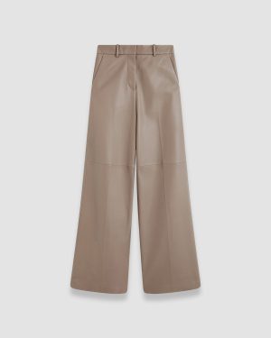 Alana Nappa Leather Trousers - 34