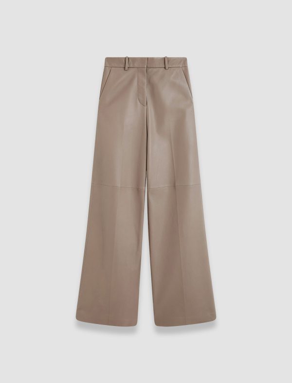 Alana Nappa Leather Trousers - 34
