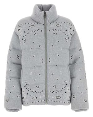 Alanui Bandana Jacq Puffer Jacket