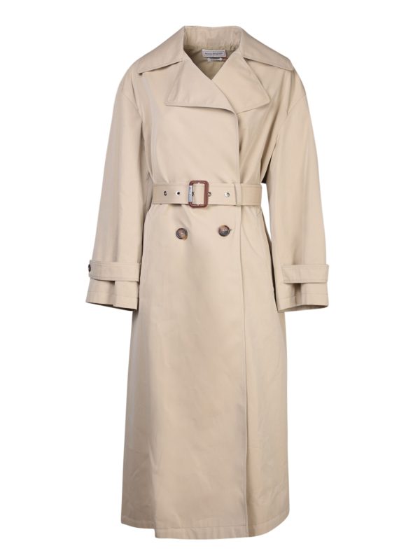 Alexander McQueen Belted Trench Coat