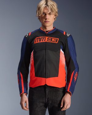 Alpinestars MM93 T-SPS Air V2 Jacket Blue Navy Blk Red Fluo White, Size: XXL