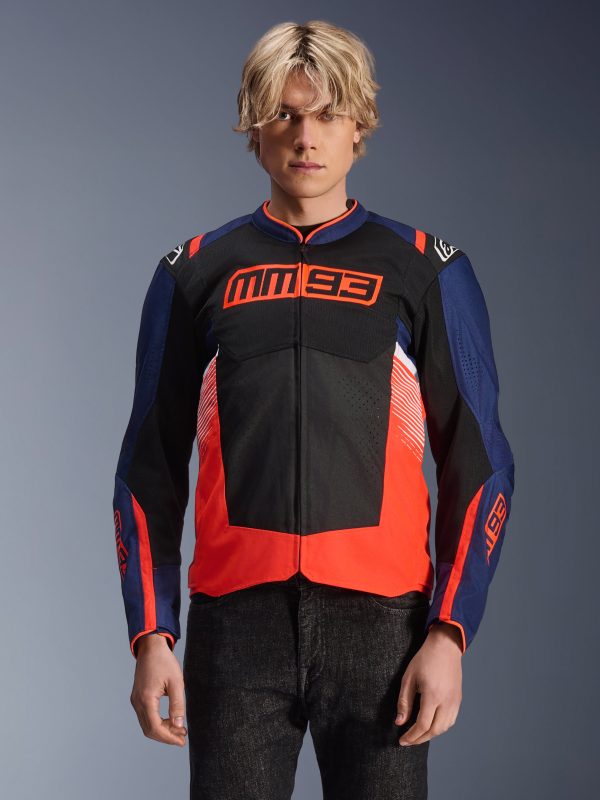 Alpinestars MM93 T-SPS Air V2 Jacket Blue Navy Blk Red Fluo White, Size: XXL