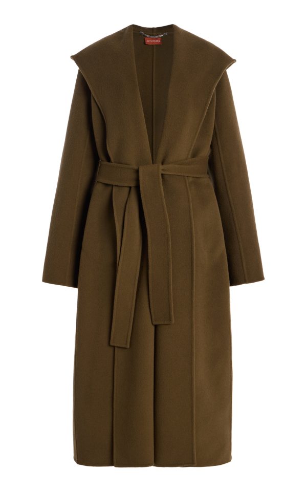 Altuzarra - Cole Wool-Blend Trench Coat - Brown - FR 36 - Moda Operandi