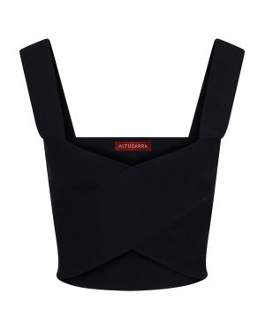 Altuzarra - Mylas Knit Top - Black - XL - Moda Operandi