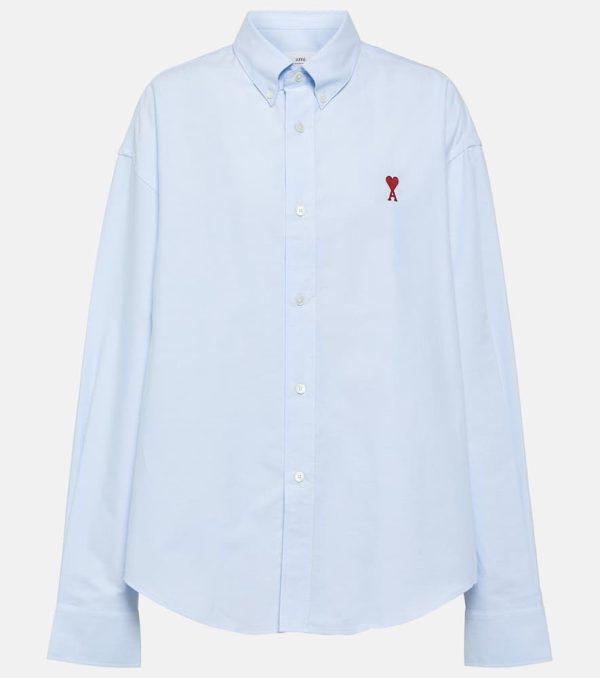 Ami Paris Ami De Cour cotton poplin shirt