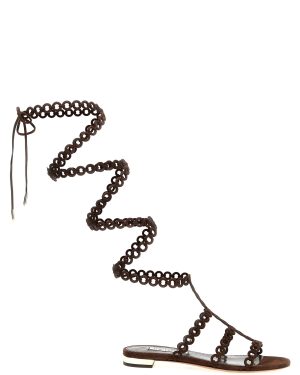 Aquazzura infinity Chain Gladiator Sandals