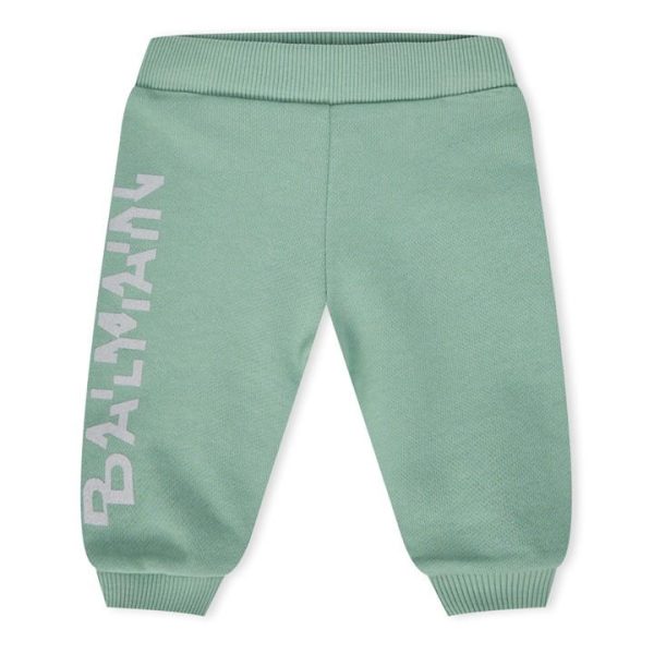 BALMAIN Logo Joggers Babies - Green