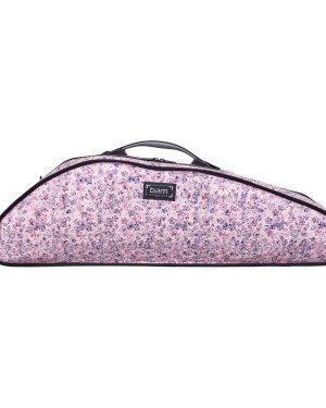 BAM HO2000XLF Hoody for Hightech Slim Violin Case Pink Flowers