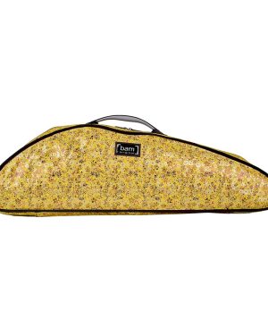 BAM HO2000XLF Hoody for Hightech Slim Violin Case Yellow Flowers
