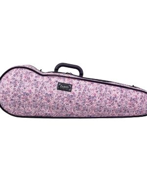 BAM HO2002XLF Hoody for Contoured Violin Case Pink Flowers