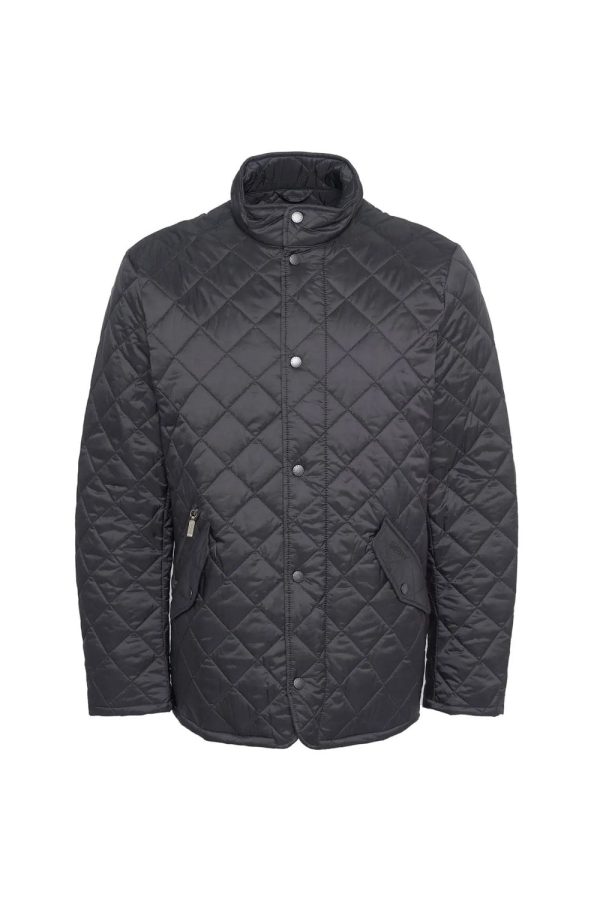 BARBOUR CHELSEA QUILTED JACKET Size: XXL, colour: BLACK