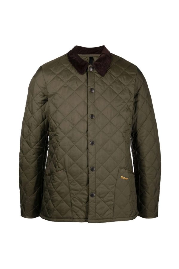 BARBOUR LIDDESDALE QUILTED JACKET Size: XXL, colour: OLIVE