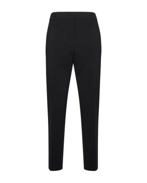 BLANCA VITA | Black Pelago slim tailored trousers | Women | 38