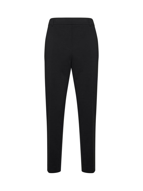 BLANCA VITA | Black Pelago slim tailored trousers | Women | 38