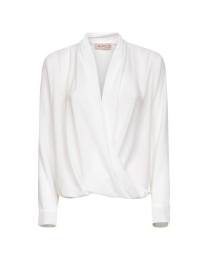 BLANCA VITA | White georgette Tidus blouse | Women | 38