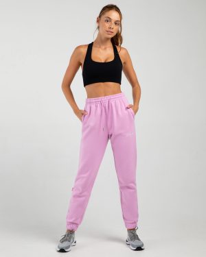 BLOCH Off-Duty High Waist Joggers, Bubblegum