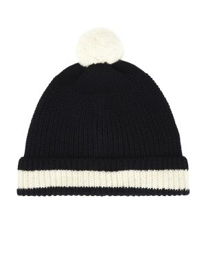 BODE Pom Hat in Black - Black. Size all.