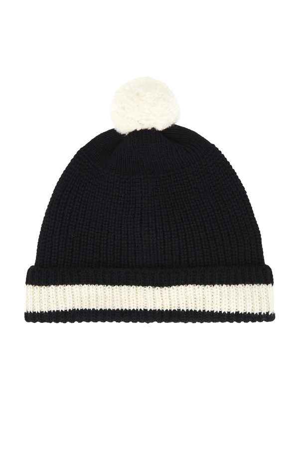BODE Pom Hat in Black - Black. Size all.